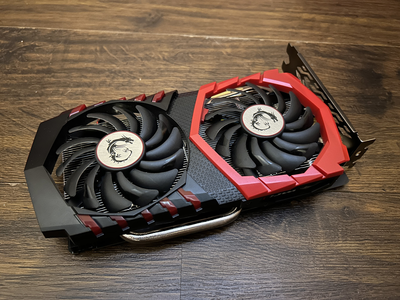 Видеокарта MSI GeForce GTX 1050Ti GAMING X 4GB GDDR5 Б/У