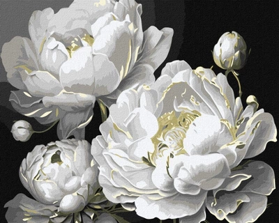 Картина за номерами Ideyka Metallic extra Бездоганна краса 40 x 50 см (4823104369011)