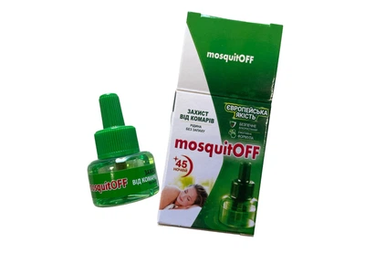 МоскітОфф (MosquitOff) Рідина від комарів 45 ночей для фумігатора без запаху