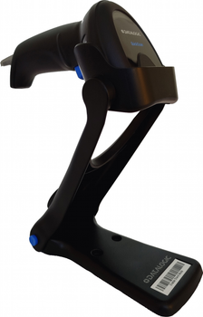Сканер Datalogic QuickScan I QD2220, Kit, Linear Imager, USB-only, Black (Kit includes Scanner, USB Cable 90A052065 and Stand STD-QW25-BK) (QD2220-BKK1S)