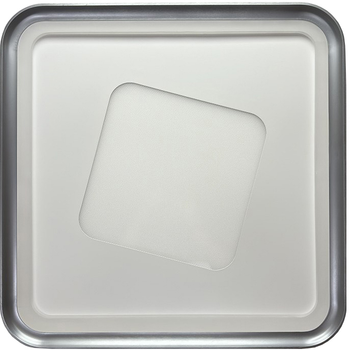 Люстра светодиодная потолочная LUMINARIA LAKE 120W S500 APP WHITE/GRAY 220V IP20 светильник с пультом ДУ для кухни, спальни, гостиной