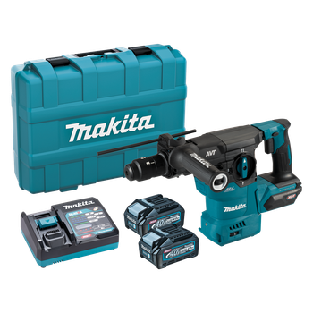 Перфоратор аккумуляторный с быстросменным патроном Makita HR009GM201 (3.9 Дж, SDS-PLUS, XGT, BL, AWS, AVT)