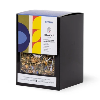 Органічний трав'яний чай ручного збору TRAVKA "Ретрит", 100г