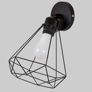 Черное бра "Geometric Light" (75-2W2019F1-1 BK+BK)