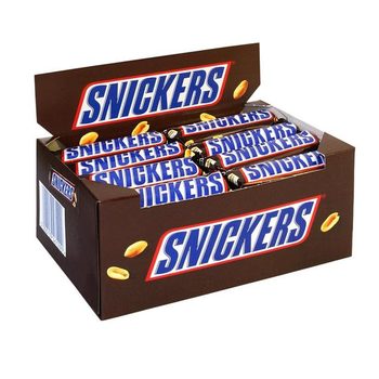 Шоколадний батончик Snickers 50 г х 40 шт