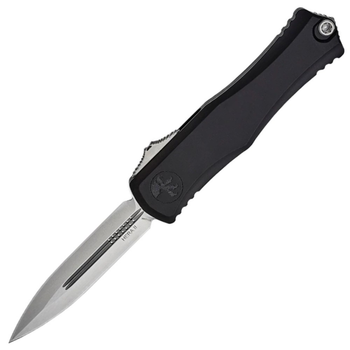 Нож автоматический Microtech Hera II Double Edge (длина: 240мм, лезвие: 100мм), черный