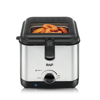 Електрична фритюрниця на 2.5 л для смаження без олії 1000 Вт Deep Fryer RAF R.5300