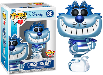 Фігурка Funko Pop! Disney Make a Wish Cheshire Cat Metallic 9 см (889698636698)