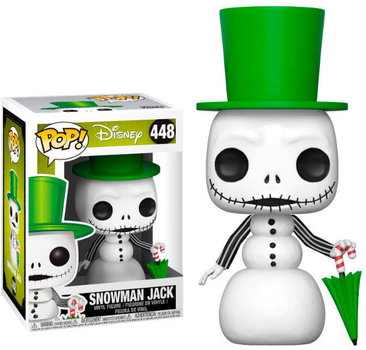 Фігурка Funko Pop! Disney Nightmare Before Christmas Сніговик Джек 9 см (889698328364)