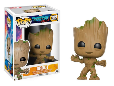 Figurka Funko Pop! Guardians of the Galaxy 2 Groot 9 cm (889698132305)