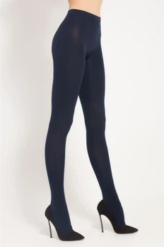 Колготки жіночі Legs без шортиків,стандартна посадка VELOUR 100 1/2(р) dark blue (610)