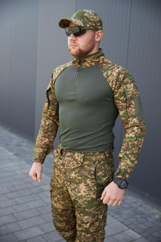 Чоловіча Тактична бойова сорочка UBACS (Убакс) та Кепка Хижак НГУ 48