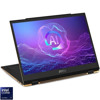 Ноутбук MSI Summit 13 AI+ Evo A2VMTG, (9S7-13P511-020) 13,3" IPS FHD / RAM 32 ГБ / SSD 1 ТБ / Windows 11 Home / чорний