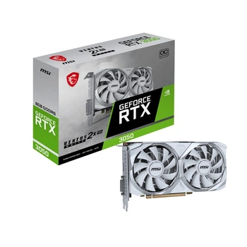 Відеокарта MSI GeForce RTX 3050 VENTUS 2X XS WHITE 8G OC