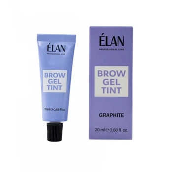 Гель-фарба для брів Elan Graphite 20мл графіт