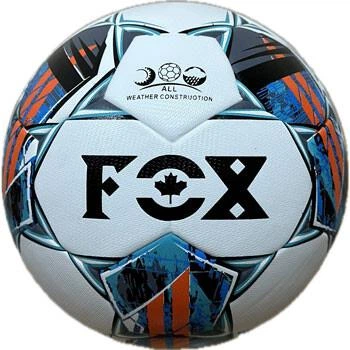 Мяч футбольный №4 FOX, гибридный