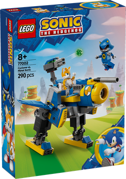 Конструктор Lego Sonic the Hedgehog Циклон проти Метал Сонік 77002