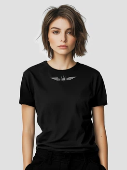 Футболка жіноча Dubhumans Wings of Liberty 3 Чорний 3XL (WOL3-TW-B-3XL)