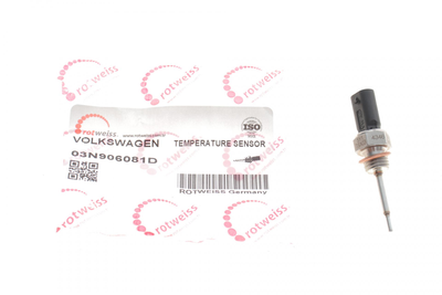 Датчик температури впуску повітря Audi A3-A6/Q5/Skoda Octavia/VW Caddy/Crafter 1.6D/2.0D 11- всередині OE VAG - 03N906081D ROTWEISS