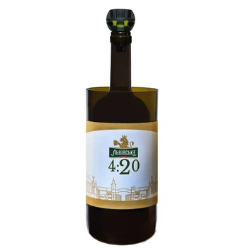 Водник Из Стекла Коричневый «Lvivske 420»