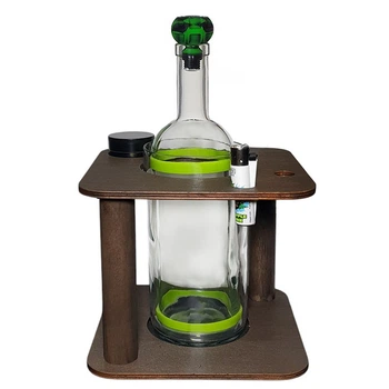 Стеклянный Водник С Подставкой «Rasta Cube Clear»