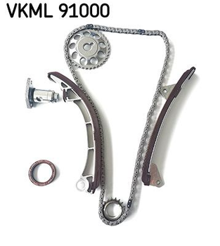 Комплект ланцюга ГРМ Toyota Avensis/Corolla/Rav 4 1.4-1.8 00-09 z=130 - VKML 91000 SKF