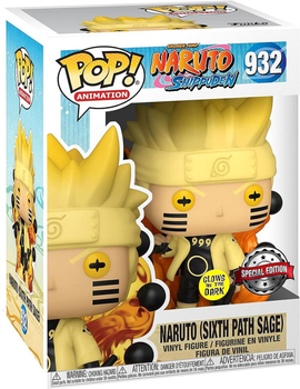 Figurka Funko Pop! Naruto Uzumaki Naruto Six Path Sage Glow 9 cm (889698368162)