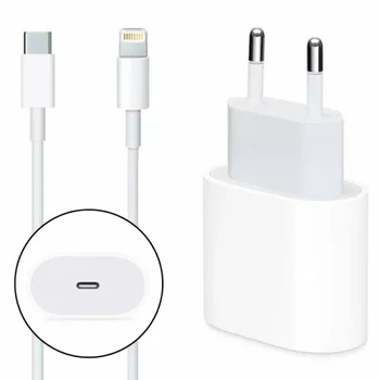 Мережевий зарядний пристрій USB-C to Lightning 20W 2in1