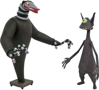 Набір фігурок Select Diamond Nightmare Before Christmas Creature under the Stairs And Cyclops 2 шт 18 см (699788844243)