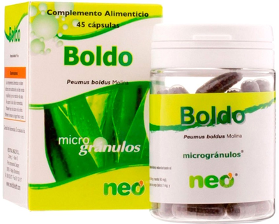 Naturalny suplement diety Neo Fitogranulos Boldo 45 kapsułek (8436036590161)