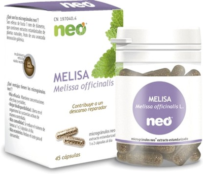 Дієтична добавка Neo Fitogranulos Melisa 45 капсул (8436036590253)