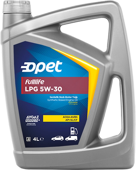 Моторна олива Opet Fulllife LPG 5W-30 4 л (AVT163959)