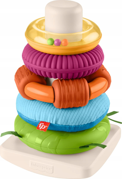 Игрушка сенсорическая Mattel Fisher Price Пирамидка HXK47 (194735231881)