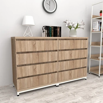 Комод FlashNika Loft КЛ-103 140 дуб сонома