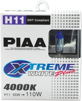 Автолампи PIAA Xtreme White Plus H11 4000K комплект 2шт