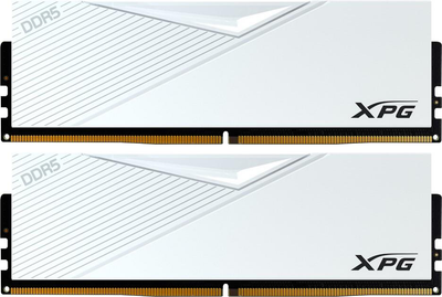 Pamięć RAM ADATA XPG LANCER DDR5-6400 65536MB PC5-51200 (Kit of 2x32768MB) White (AX5U6400C3232G-DCLAWH)