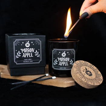 Ароматична свічка Elements of home fragrance з серії Midnight Ritual аромат яблуко