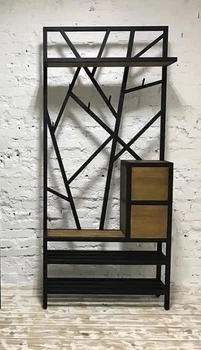 Вешалка для прихожей в стиле лофт EcoLoft IN-2186