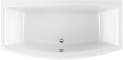 Ванна акриловая RADAWAY TILIA WA1-03-190x090U + ножки (NWE-68)+ сифон R135L