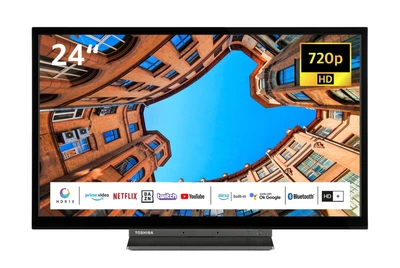 Телевизор 24 дюйма Toshiba 24WK3C63DAW (Smart TV Wi-Fi Bluetooth)