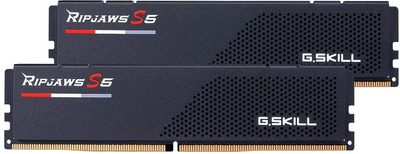 Оперативна пам'ять G.Skill DDR5-5600 65536MB PC5-44800 (Kit of 2x32768) Ripjaws S5 Black (F5-5600J3036D32GX2-RS5K)