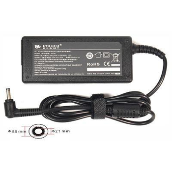 Блок живлення до ноутбука PowerPlant ACER 220V, 19V 65W 3.42A (5.5*2.1) (AC65F5521)