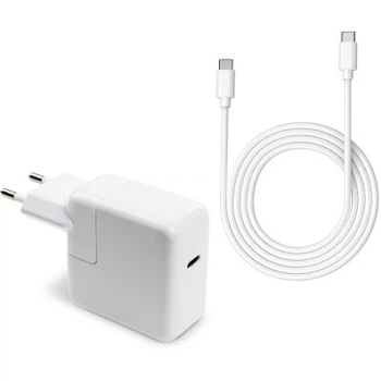 Блок питания к ноутбуку Vinga Apple 30W 5V3A/9V3A/12V2.4A/14.5V2A/ 18V1.5A/20V1.5A USB-C