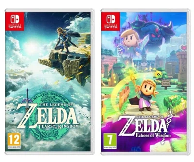 Гра The Legend of Zelda: Tears of the Kingdom + The Legend of Zelda: Echoes of Wisdom Double Pack