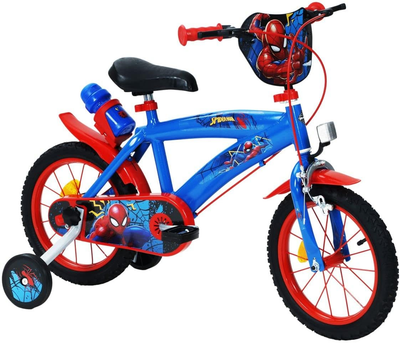 Rower dziecięcy Huffy Disney Spider Man 14" 24941W Blue/Red (0324472494144)