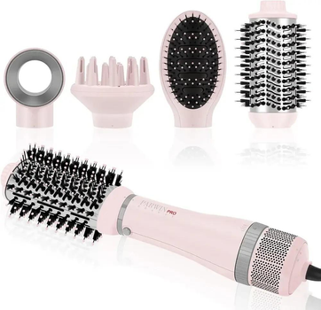 Стайлер 4 в 1 PARWIN PRO BEAUTY, іонний догляд, 1000 Вт, Рожевий