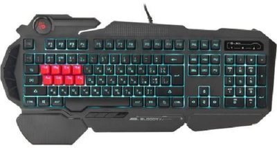 Клавіатура A4Tech B318 Bloody Black USB