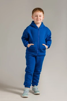 Кофта для мальчиков Мальта 24/Д597/1-14 140 см. Синяя
