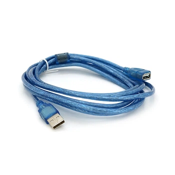 Удлинитель USB 2.0 AM/AF 3.0m синий