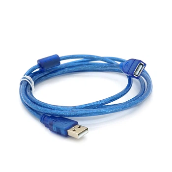 Удлинитель USB 2.0 AM/AF 1.8m синий